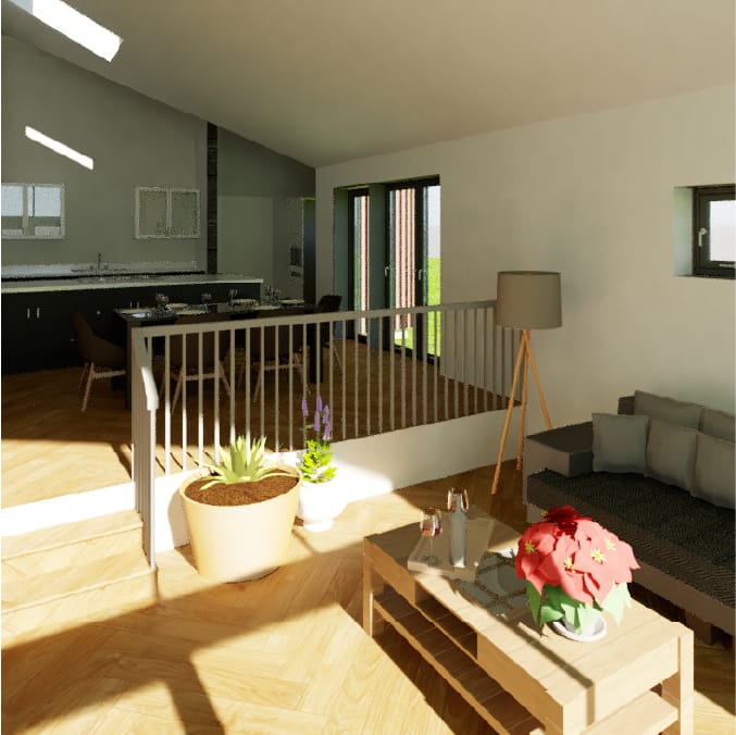 Woodend Sustainable home interior